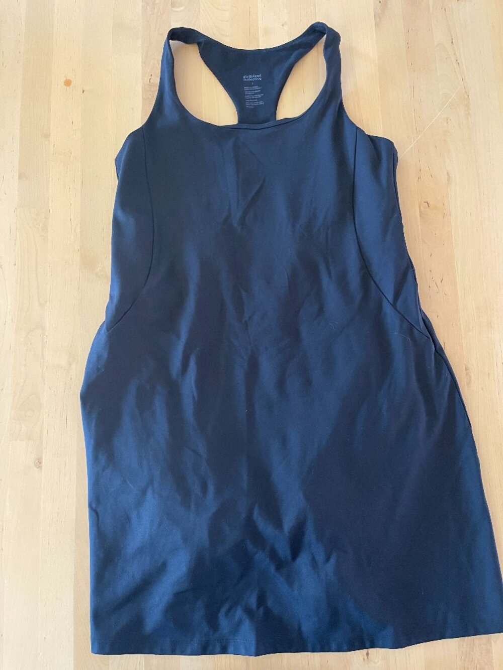 girlfriend collective athletic dress - size large